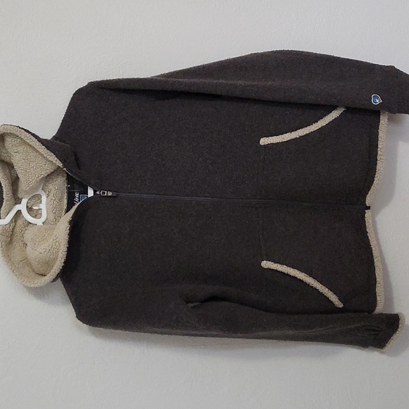 Kuhl Alfpaca Fleece Full Zip Hoodie Size Small - Picture 1 of 9